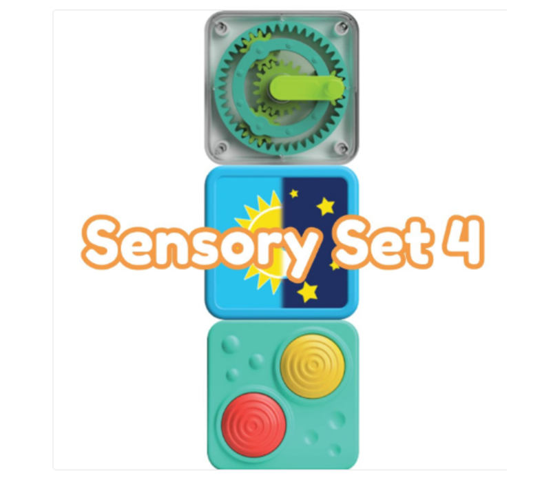 Play Tab Modular Activity Board Tiles- Sensory Set 4*