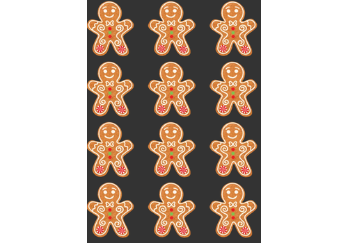 Teacher Created Resources Gingerbread Cookies Stickers*