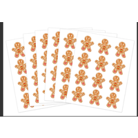 Gingerbread Cookies Stickers*