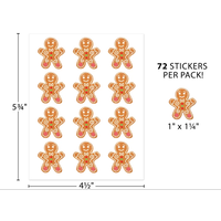 Gingerbread Cookies Stickers*