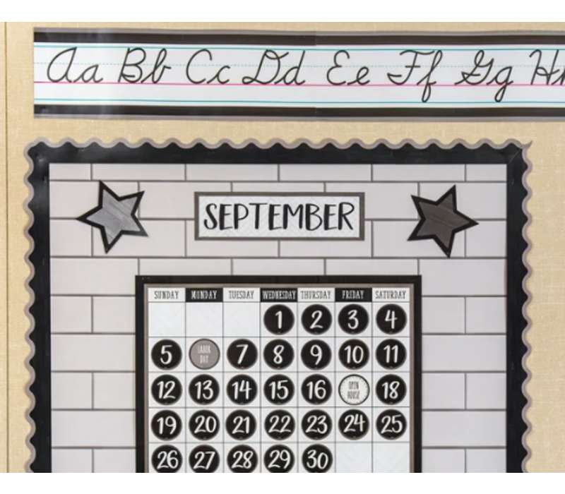 Modern Farmhouse Cursive Writing Bulletin Board*