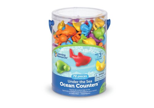 Learning Resources Under the Sea Ocean Counters