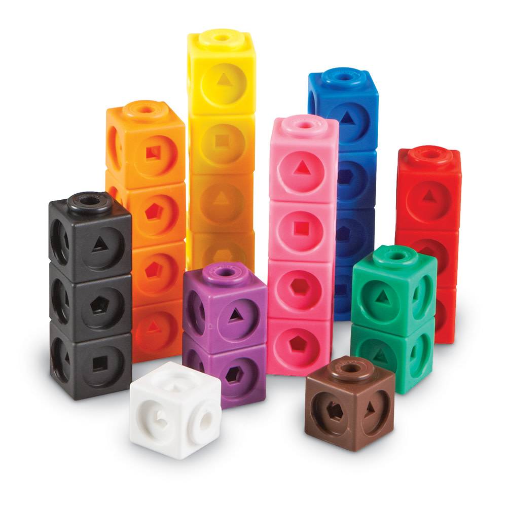 Learning Resources Mathlink Cubes Set Of 100 Cubes - Office Depot