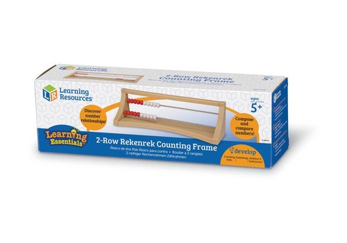 Learning Resources 2-Row Rekenrek Counting Frame*