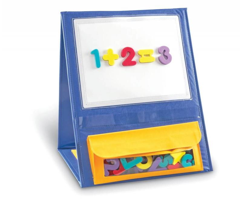 Double-Sided Magnetic Tabletop Pocket Chart - Learning Tree Educational ...