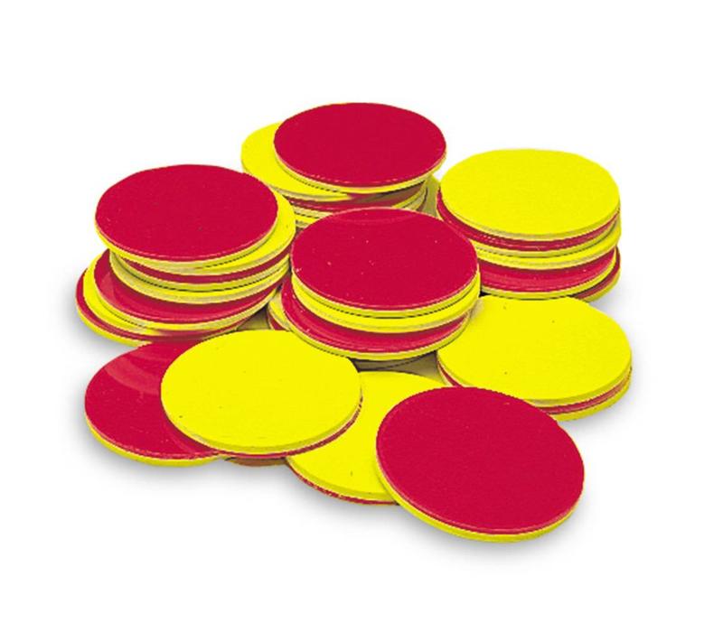 Red & Yellow Counters, Set of 200