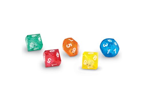 Learning Resources 10-Sided Dice in Dice - sold individually