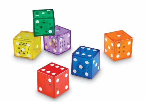 Learning Resources Jumbo Dice in Dice*  Sold individually
