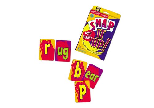 Learning Resources Snap It Up Word Families Game*