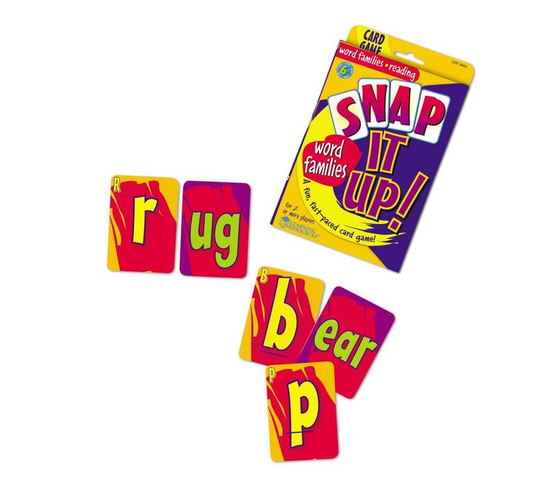 Snap It Up Word Families Game*