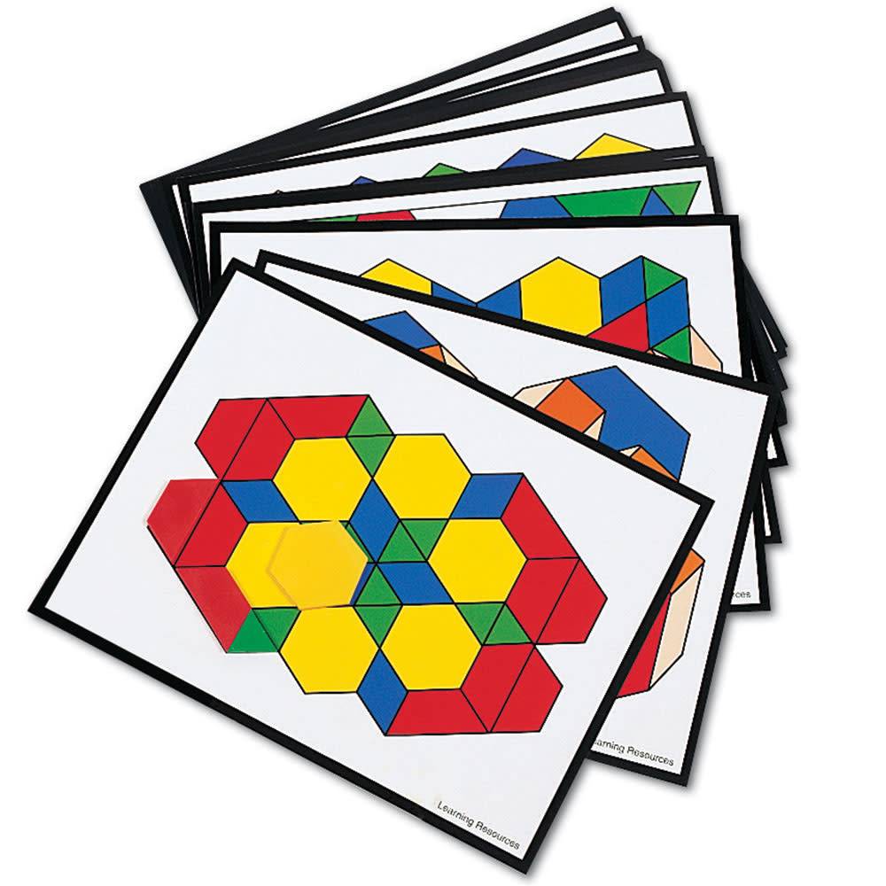 Pattern Block Activity Cards Learning Tree Educational Store Inc 
