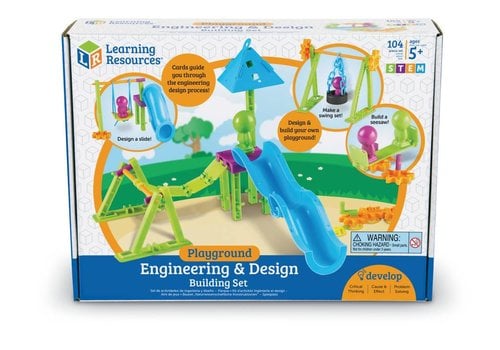 Learning Resources Engineering & Design Building Set - PLAYGROUND