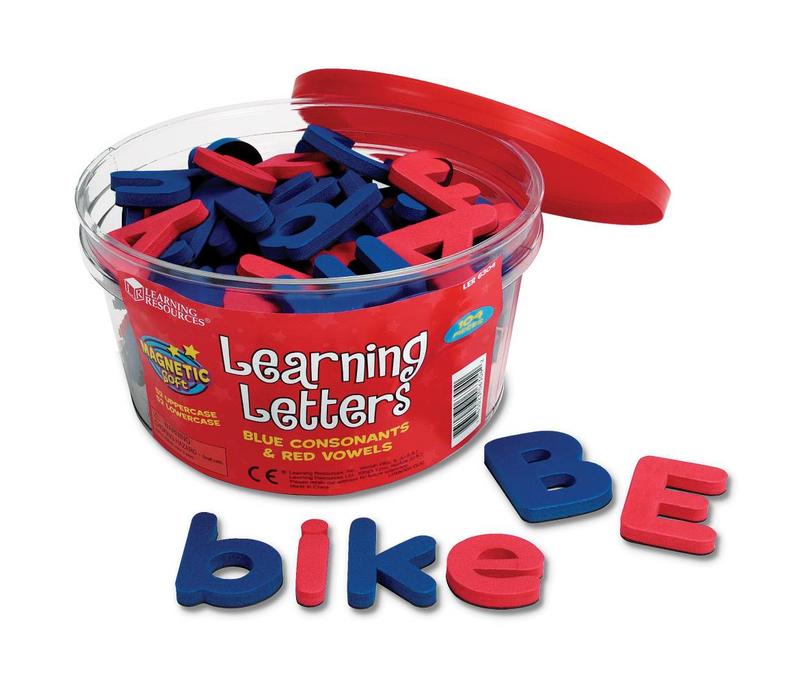 Magnetic Learning Letters, Upper & Lowercase (104 pc)