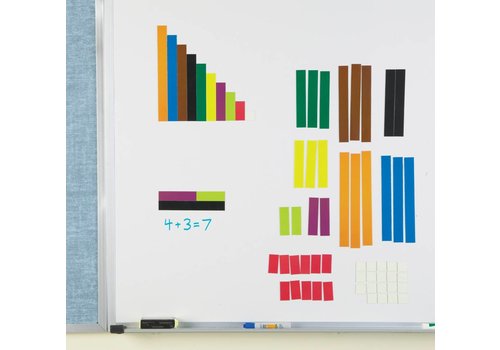 Learning Resources Magnetic  Connecting Cuisenaire Rods- 64 pieces