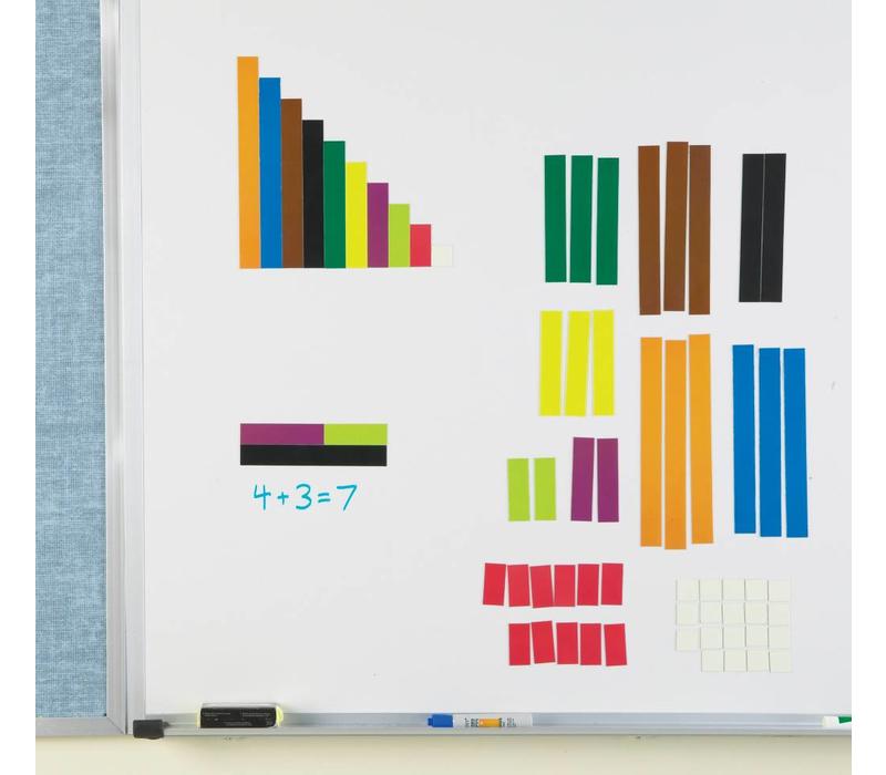 Magnetic  Connecting Cuisenaire Rods- 64 pieces*