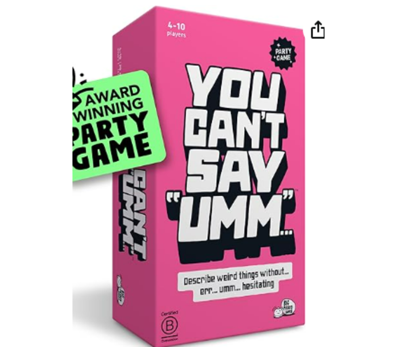 You Can't Say UMM*