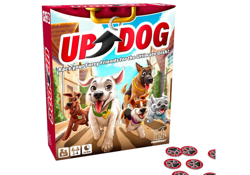 Gamewright Up Dog - Race Your Furry Friends for the Ultimate Dish!*