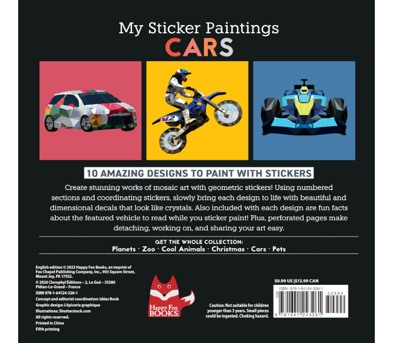 My Sticker Paintings - CARS*