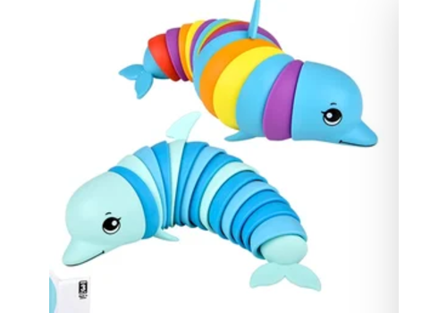 zibbers Sensory Wiggle Dolphin*
