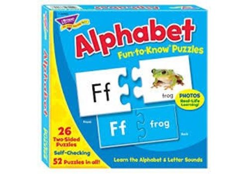 Trend Enterprises Alphabet Fun to Know Puzzle (D)*