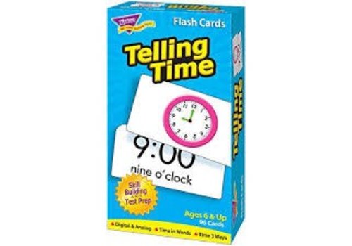 Trend Enterprises Telling Time Flashcards