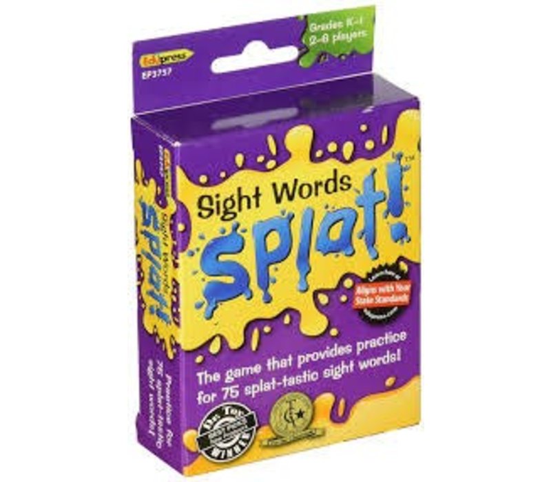 Sight Words SPLAT! Grades K-1