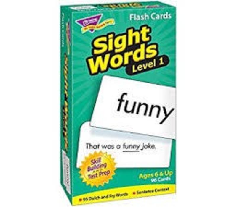 Sight Words - Level 1 Flashcards