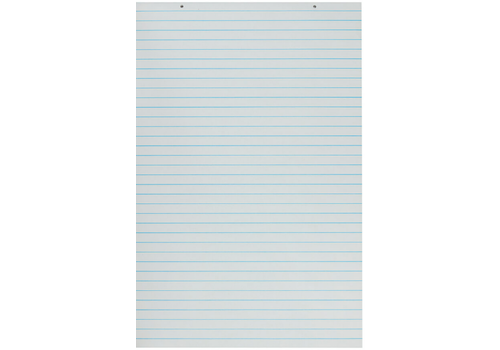 Baldwing School Supply Chart Paper, Lined, Horizontal - Blue Lines 22 inches wide*