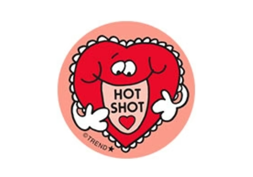 Trend Enterprises Hot Shot, Cinnamon scent Retro Scratch 'n Sniff Stinky Stickers*