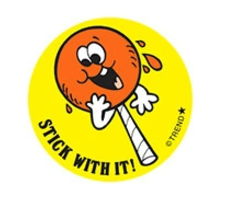 Stick With It!, Lollipop scent Retro Scratch 'n Sniff Stinky Stickers*