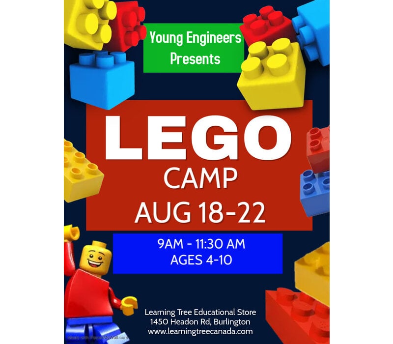 Young Engineer LEGO Bricks! Summer Camp August 18-22