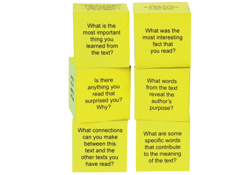 Teacher Created Resources Foam Nonfiction Comprehension Cubes