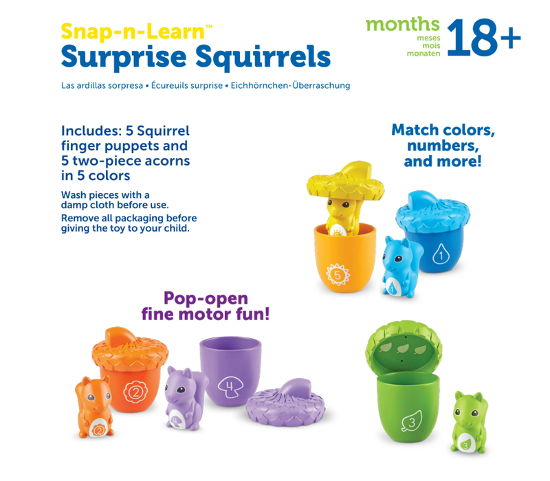 Snap-n-Learn™ Surprise Squirrels*