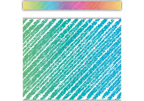 Teacher Created Resources Colorful Scribble Straight Border Trim