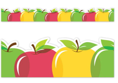 Creative Teaching Press Apple Time Apples EZ Border*