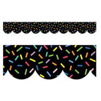 Core Decor Sprinkles on Black EZ Border*