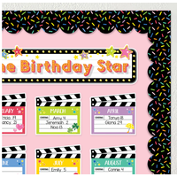 Core Decor Sprinkles on Black EZ Border*