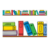 Creative Teaching Press Core Decor Doodle Bookshelf EZ Border*