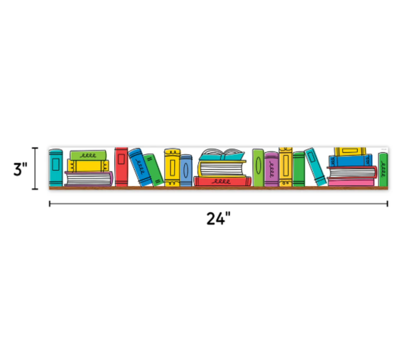Core Decor Doodle Bookshelf EZ Border*