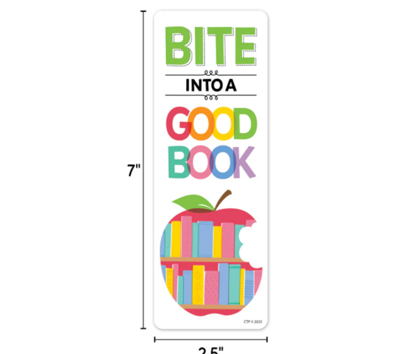 Apple Time Bite into... Bookmark*