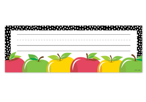 Creative Teaching Press Apple Time Name Plates*