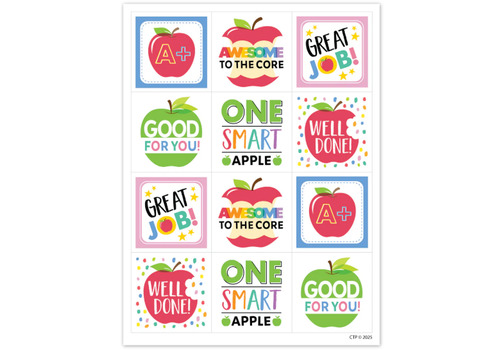 Creative Teaching Press Apple Time Apple Reward Stickers*