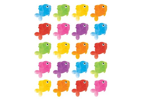 Teacher Created Resources Colorful Fish Stickers