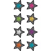 Teacher Created Resources Chalkboard Brights Stars Mini Stickers  Stars