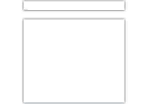 Teacher Created Resources White Straight Border Trim