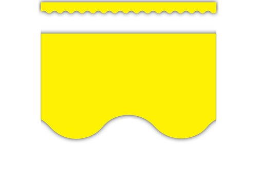 Teacher Created Resources Yellow Scalloped Border Trim*