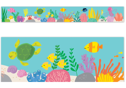 Creative Teaching Press Sea Friends Under the Sea EZ Border*