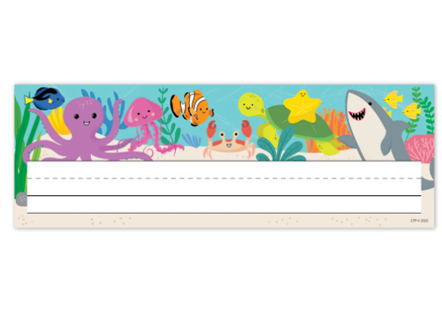 Creative Teaching Press Sea Friends Name Plates*