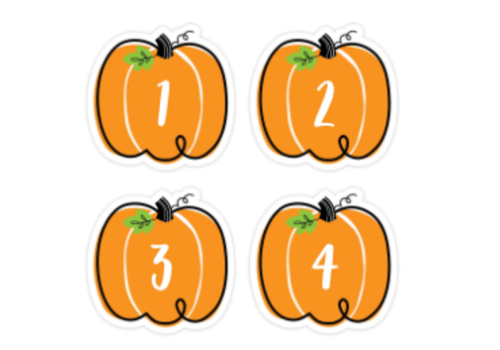 Creative Teaching Press Doodle Pumpkins Calendar Days*