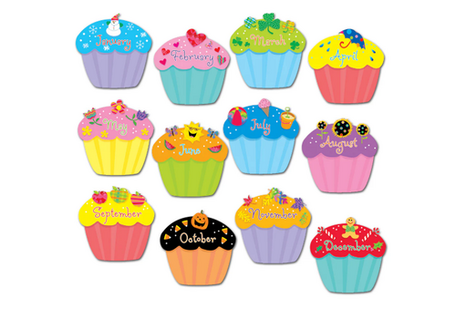 Creative Teaching Press Cupcakes 6" Designer Cut-Outs